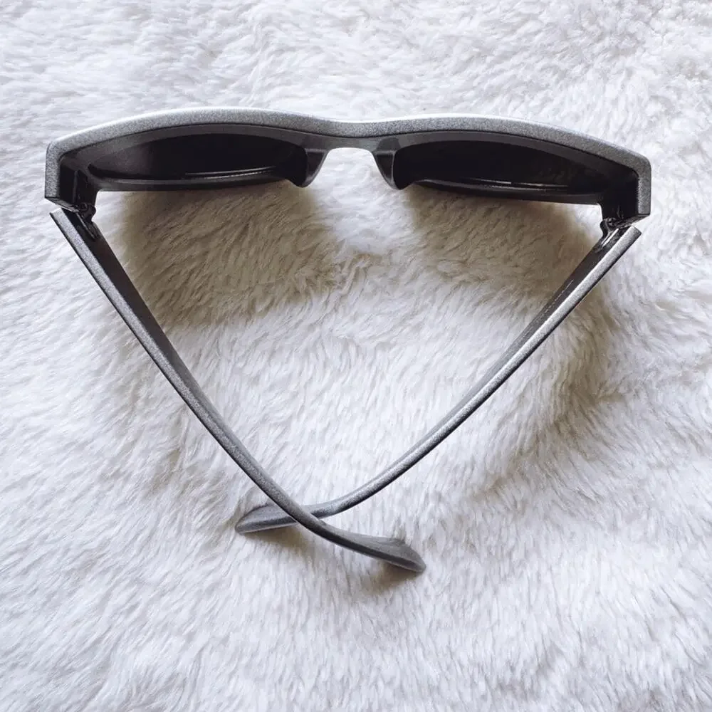 Faye Mirrored Silver Cat-Eye Sunglasses